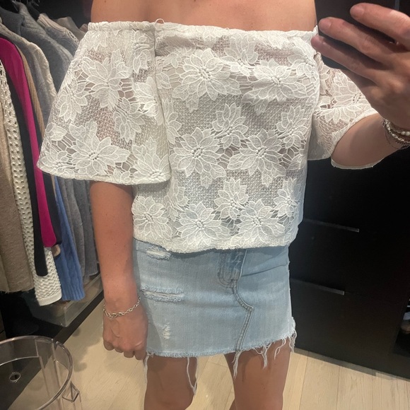 Nicholas lace embroidered top - Picture 4 of 4